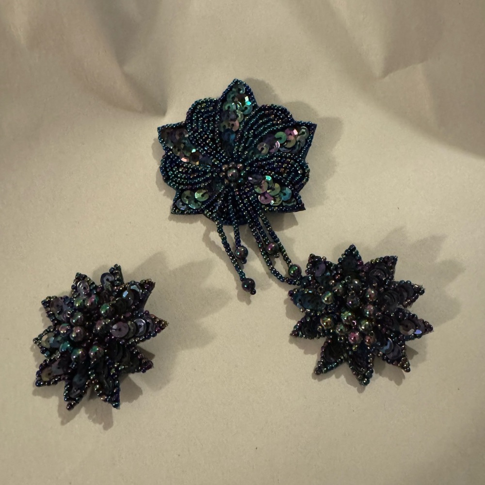 Elegant Beaded Jewelry Set